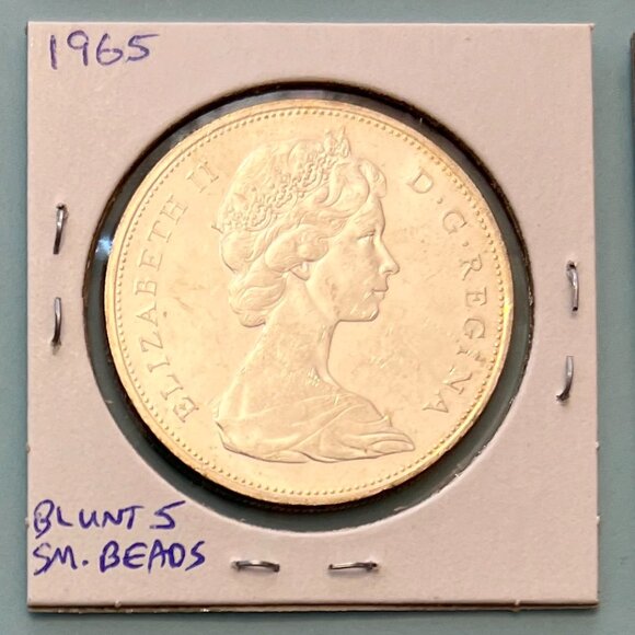 4 x 1965 Canada Silver $1 Dollar Coins! - Picture 9 of 16